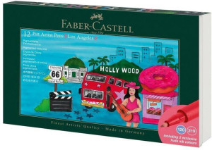 Pisaki artystyczne Los Angeles 12kol FABER CASTELL