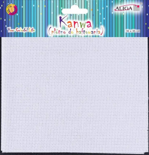Kanwa płótno do haftowania 35x35cm
