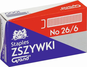 Zszywki 26/6