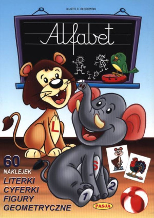 Alfabet. 40 naklejek PASJA