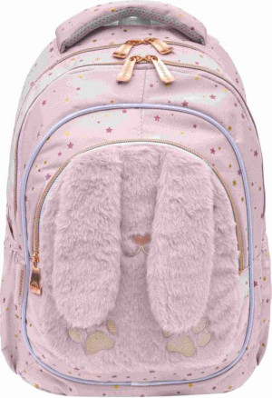 Plecak 3- komorowy Astrabag Fluffy Bunny Astra