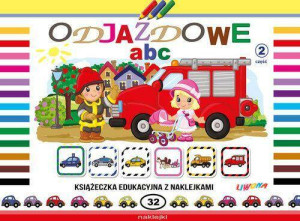 Odjazdowe ABC 2. Książeczka edukacyjna z naklejkami