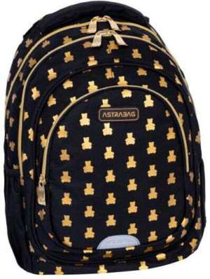 Plecak 3-komorowy Astrabag Golden Teddy Astra