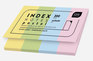 Interdruk. Zakładki indeksujące pastel