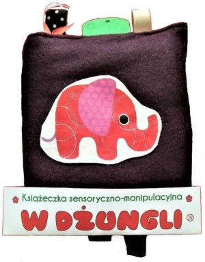 W dżungli. Książeczka sensoryczno-manipulacyjna