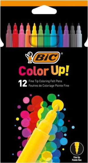 Flamastry Color UP! 12 kolorów
