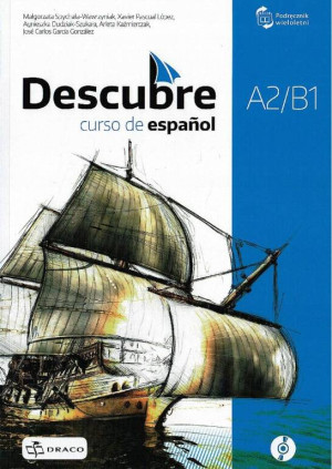 Descubre. Curso de espanol. Podręcznik + CD. Poziom A2/B1. Język hiszpański
