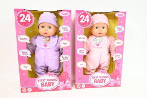 *****BAYER bobas 38cm/pierwsze słowa 93824AT