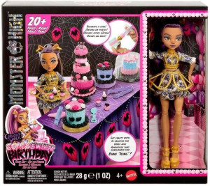 Monster High Straszysłodkie urodziny Tort i lalka