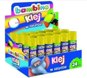 Klej w sztyfcie 15g. 24 sztuki