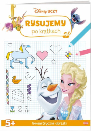 Rysujemy po kratkach. Disney Uczy