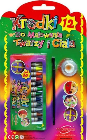 Kredki do malowania twarzy i ciała
