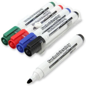 Marker suchościeralny zestaw 4 kolory