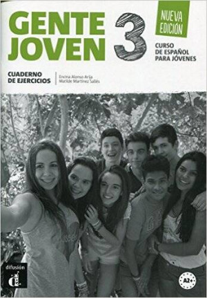 Gente Joven 3. Zeszyt ćwiczeń (Cuaderno de ejercicios). A2+. Curso de Espanol Para Jovenes. Nueva edicion.