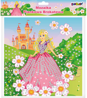 Mozaika piankowa brokatowa Księżniczka