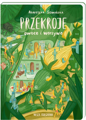 Przekroje owoce i warzywa