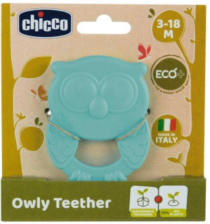 Chicco. Eco+. Gryzak. Sowa