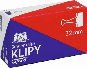 Klipy biurowe 32mm 12 szt.
