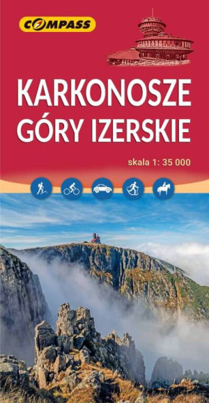 Mapa Tur. - Karkonosze, Góry Izerskie 1:35 000