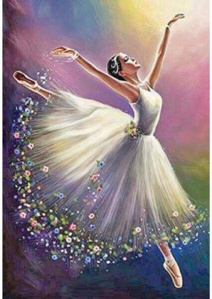 Diamentowa mozaika Prima balerina