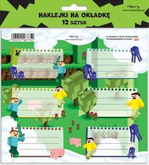 Naklejki na zeszyty - Gra