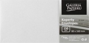 KOPERTA 80X160 NK BIA PEARL GAL PAP OP