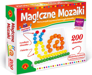 Magiczne mozaiki. 200 elementów. Kreatywność i edukacja