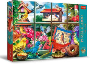 Puzzle 1000 Świat ptaków TREFL