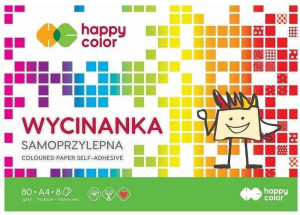 Wycinanka samoprzylepna A5/8K. Happy color