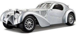 Bugatti Atlantic 1936 1:24. Srebrny