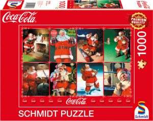 Puzzle PQ 1000 Coca-Cola Święty Mikołaj G3