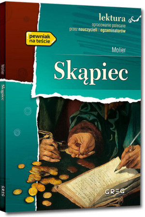 Skąpiec. Lektura z opracowaniem