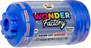 Wonder Factory Never Dry Dough Singles - Blue