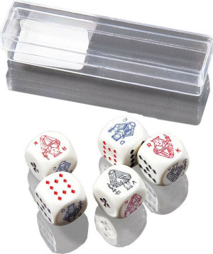 Kości pokerowe
