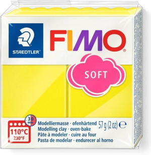 Masa termoutwardzalna Fimo 57g cytrynowy