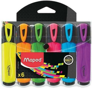 Zakreślacz Fluo Peps 6 kolorów MAPED
