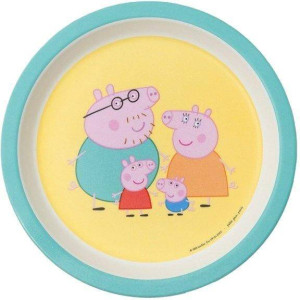 Talerz deserowy 18cm Świnka Peppa
