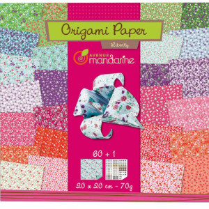 Papier origami 20 x 20 cm Liberty 60 arkuszy