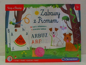 Zabawy z pismem. Uczę się bawiąc