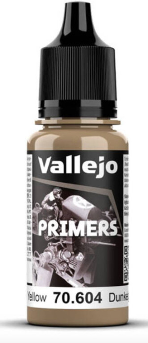 Vallejo: 70.604 - Primers - German Dark Yellow (18 ml)