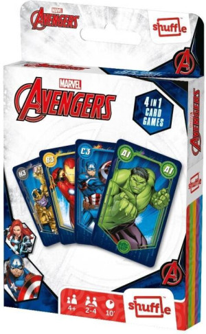 Avengers 4w1. Gra karciana Cartamundi
