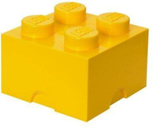 LEGO(R) pojemnik klocek czwórka żółty