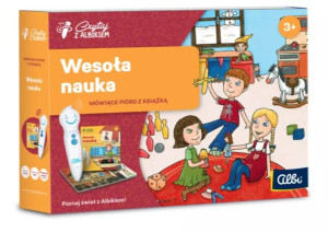Wesoła nauka. Zestaw z piórem. Czytaj z Albikiem