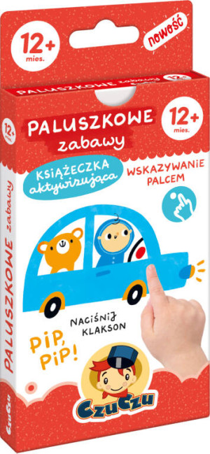 CzuCzu. Paluszkowe zabawy dla dzieci 12 mies.+