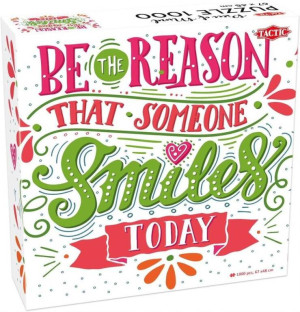 Puzzle 1000 Be the Reason that Someone Smiles