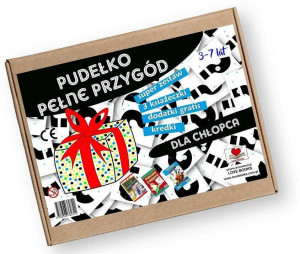 Pudełko pełne przygód. Dla chłopca 3-7 lat. Zestaw