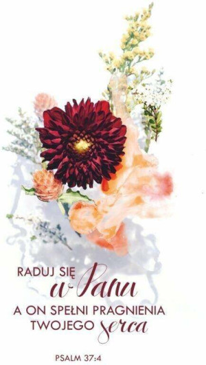 Kartka - Raduj się w Panu