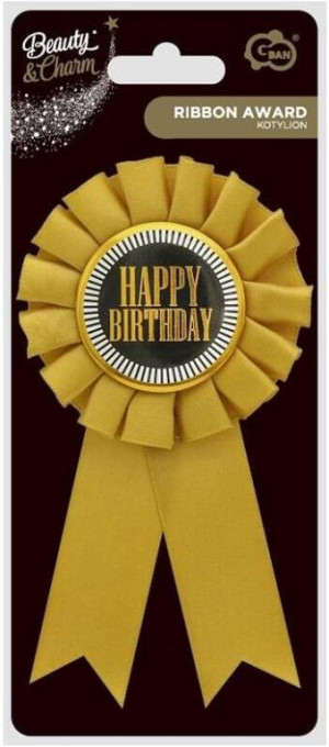 Kotylion Happy Birthday