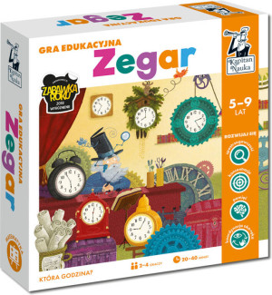 Gra edukacyjna. Zegar. Kapitan Nauka