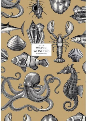 Brulion A4/80K kratka. Water Wonders